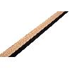BURLETE ROBLE ADHESIVO DE ALUMINIO CON CEPILLO 92 CM
