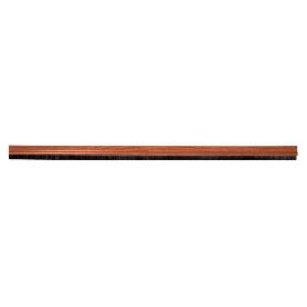 BURLETE SAPELI ADHESIVO DE ALUMINIO CON CEPILLO 92 CM
