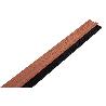BURLETE SAPELI ADHESIVO DE ALUMINIO CON CEPILLO 92 CM