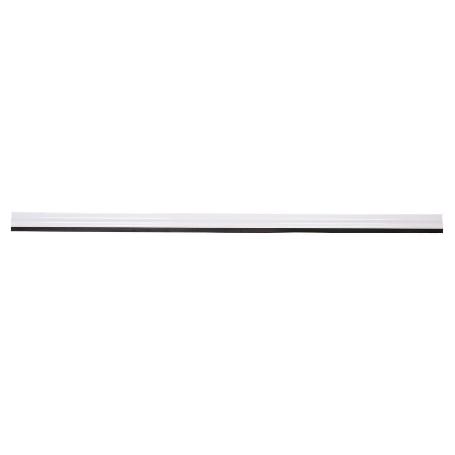 BURLETE BLANCO ADHESIVO DE ALUMINIO CON LABIO 1,05 M