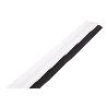 BURLETE BLANCO ADHESIVO DE ALUMINIO CON LABIO 1,05 M