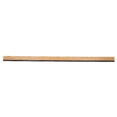 BURLETE GRIS ADHESIVO DE ALUMINIO CON LABIO 1,05 M
