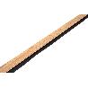 BURLETE ROBLE ADHESIVO DE ALUMINIO CON LABIO 1,05 M