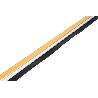 BURLETE ROBLE ADHESIVO DE ALUMINIO CON LABIO 1,05 M