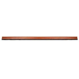 BURLETE SAPELI ADHESIVO DE ALUMINIO CON LABIO 1,05 M
