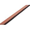 BURLETE SAPELI ADHESIVO DE ALUMINIO CON LABIO 1,05 M