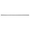 BURLETE BLANCO BASCULANTE DE ALUMINIO PARA INTERIOR Y EXTERIOR 93 CM