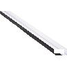 BURLETE BLANCO BASCULANTE DE ALUMINIO PARA INTERIOR Y EXTERIOR 93 CM