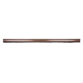 BURLETE MARRÓN BASCULANTE DE ALUMINIO PARA INTERIOR Y EXTERIOR 93 CM