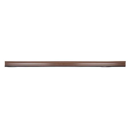 BURLETE MARRÓN BASCULANTE DE ALUMINIO PARA INTERIOR Y EXTERIOR 93 CM