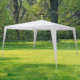 PERGOLA DESMONTABLE BLANCA, 3X3 METROS