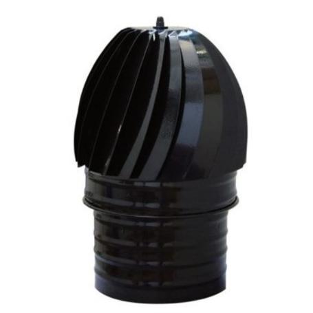 ESTUFA EXTRACTOR NEGRO LACADO 850º DE 100 EV100