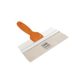 EBERTOOLS ESPATULA NERVADA MANGO MADERA ALUMINIO INOX 150-60 BASIC