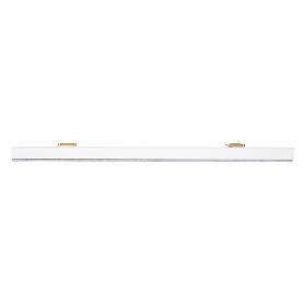 BURLETE BASCULANTE BLANCO DE MADERA 91,5 CM