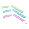 SET DE 6 CLIPS CIERRA BOLSAS 3 X 11 CM  3 X 6 CM