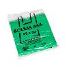 BOLSA ASA 42X53 CAMISETA VERDE 1 KG.