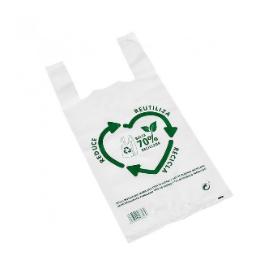 BOLSA ASA 60X70 CAMISETA BLANCA 25 UDS