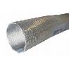 TUBO ALUM.FLEXIBLE 120MM.BLANCO 3 MTS.
