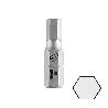 PUNTA DE ATORNILLAR ALLEN. ACERO - BIANDITZ PUNTA ATORNILL HEX 2.5