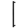 MANILLON MOON C384 L424 INOX LOOK, NEGRO CEPILLADO LATON CAVA ACABADO EFECTO INOX ACABADO EFECTO INOX ACABADO NEGRO