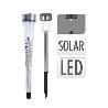 LUZ SOLAR PINCHO INOXIDABLE 33 CM
