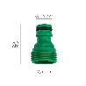 ADAPTADOR MANGUERA PLASTICO 3/4 MACHO GRANEL