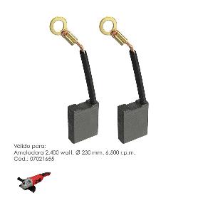 ESCOBILLA AMOLADORA 2.400 WATT. Ø 230 MM. CODIGO 07021655