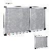 MOSQUITERA EXTENSIBLE MARCO ALUMINIO 50 X 75/142 CM.