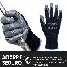 GUANTE DE TRABAJO DE POLIÉSTER CON RECUBRIMIENTO DE NITRILO - TALLA 7 (PAR)