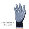 GUANTE DE TRABAJO DE POLIÉSTER CON RECUBRIMIENTO DE NITRILO - TALLA 8 (PAR)
