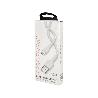 CABLE USB A-LIGHTNING 3,0 AH. 150 CM. BLANCO
