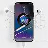 AURICULARES IN-EAR USB C 120 CM. CON MICROFRONO