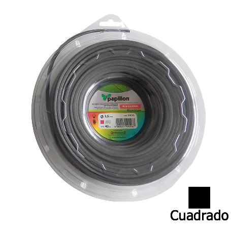 HILO NYLON / ALUMINIO CUADRADO PROFESIONAL 3,0 MM. (50 METROS)