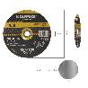 DISCO CORTE ABRASIVO METAL Ø 230 X Ø 22 MM. ESPESOR 3,2 MM.DISCO RADIAL / AMOLADORA UNIVERSAL
