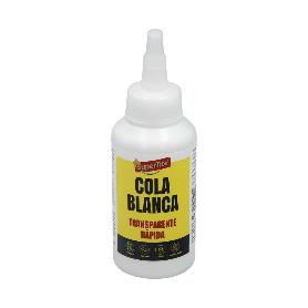 COLA BLANCA TRANSPARENTE BOTELLA 120 GR.