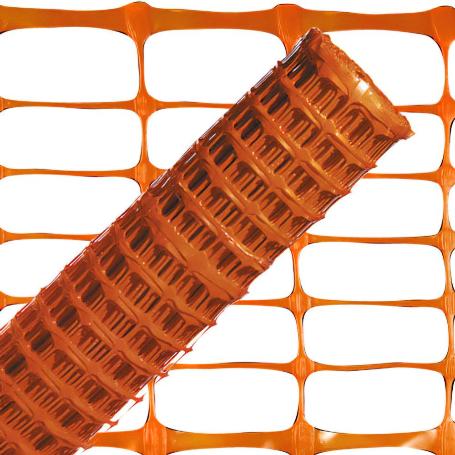MALLA BALIZAMIENTO NARANJA 1,0 METRO. ROLLO 50 METROS