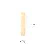ESPIGAS MADERA 8X40 MM. (BOLSA DE 50 PIEZAS)