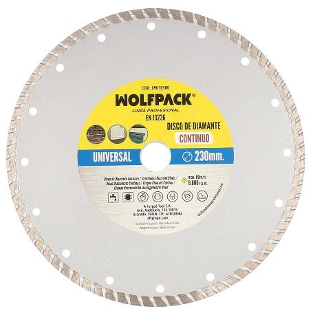 DISCO DIAMANTE 230 MM. GENERAL OBRA CONTINUO