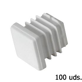 CONTERA PLASTICO CUADRADA 22X22 MM. BOLSA 100 UNIDADES