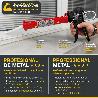 PISTOLA SILICONA PROFESIONAL  ROJA / NEGRA PROFESIONAL