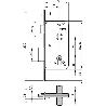 CERRADURA YALE  700-HL/80X50