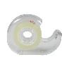 CINTA CELO ADHESIVO TRANSPARENTE 18 MM. X 33 MTS. CON DISPENSADOR.