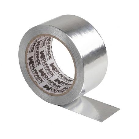 CINTA ADHESIVA ALUMINIO 48 MM. X  45 M. 66 MICRAS
