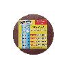 LIJA RECAMBIO VELCRO PARA AMOLADORA Ø 115 MM. GRANO  80 (10 PIEZAS)