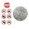 TELA MOSQUITERA ALUMINIO 18X14 ANCHO 120 CM. ROLLO 30 METROS. MALLA MOSQUITERA ALUMINIO ANTI MOSQUITOS, ANTIMOSCAS,
