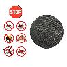 TELA MOSQUITERA FIBRA VIDRIO GRIS 18X16 ANCHO 80 CM. ROLLO 50 METROS. MALLA MOSQUITERA FIBRA VIDRIO ANTI MOSQUITOS,