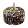 ABANICO LIJA GRANO 60 MEDIDA Ø 80 X 40 MM. DISCO ABRASIVO LAMINAS, RUEDAS MIL HOJAS, RUEDAS ABRASIVAS,LIJADO,DESBAS