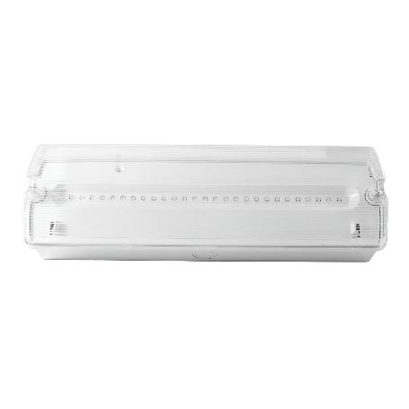 LAMPARA DE EMERGENCIA LED IP65 1,8 W. LUZ FRIA(6500º K) 110 LUMENES